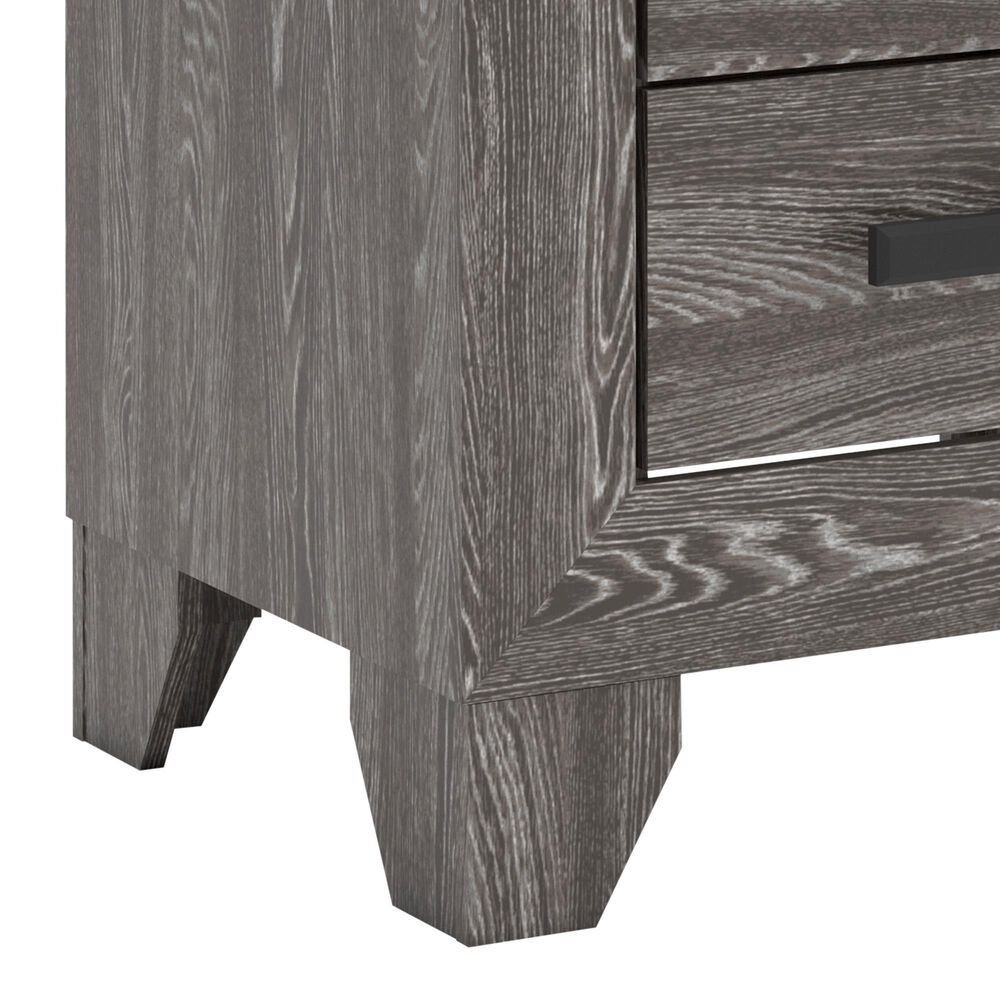 Ashley Sylveri 2-Drawer Nightstand in Gray, , large