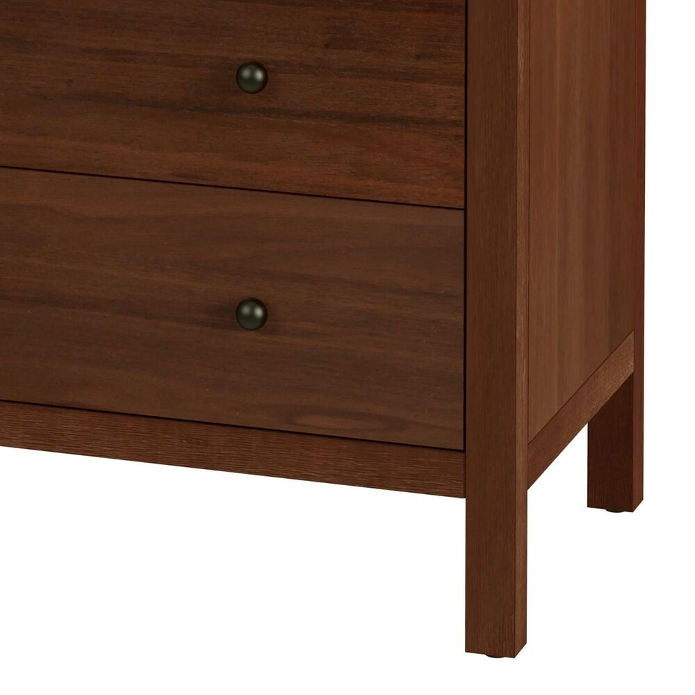 Butler Specialty Company Nora 5-Drawer Tall Dresser in Walnut, , large