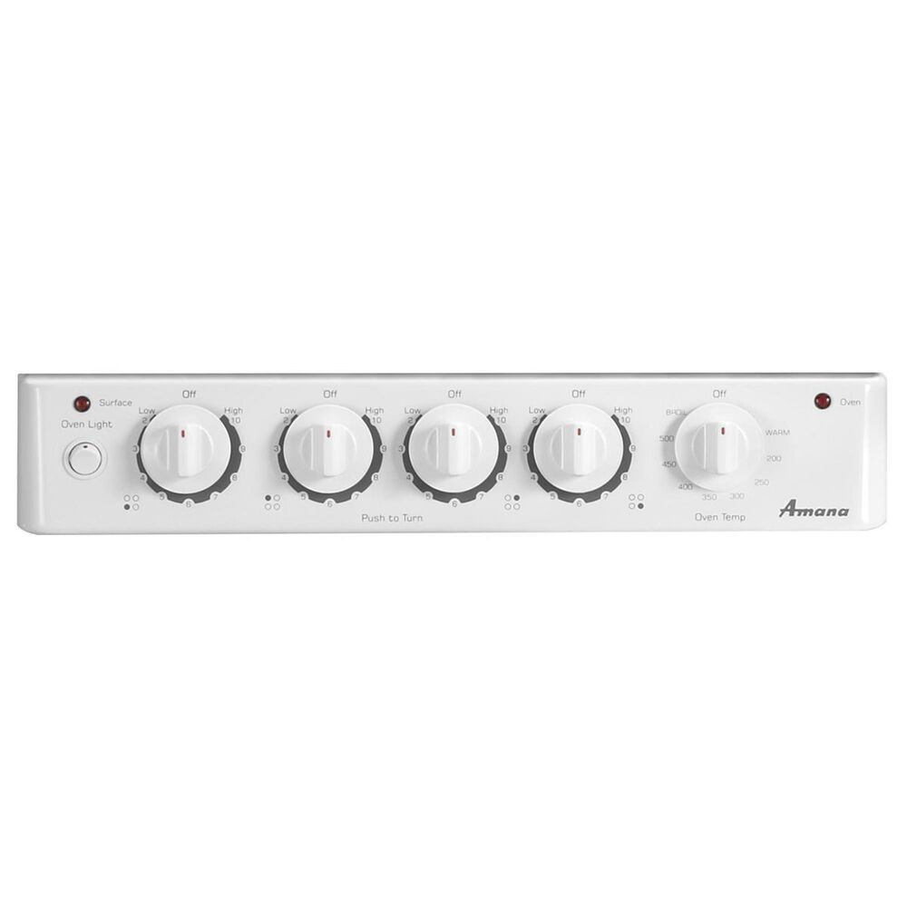 Amana 20&quot; Freestanding Electric Range in White, , large