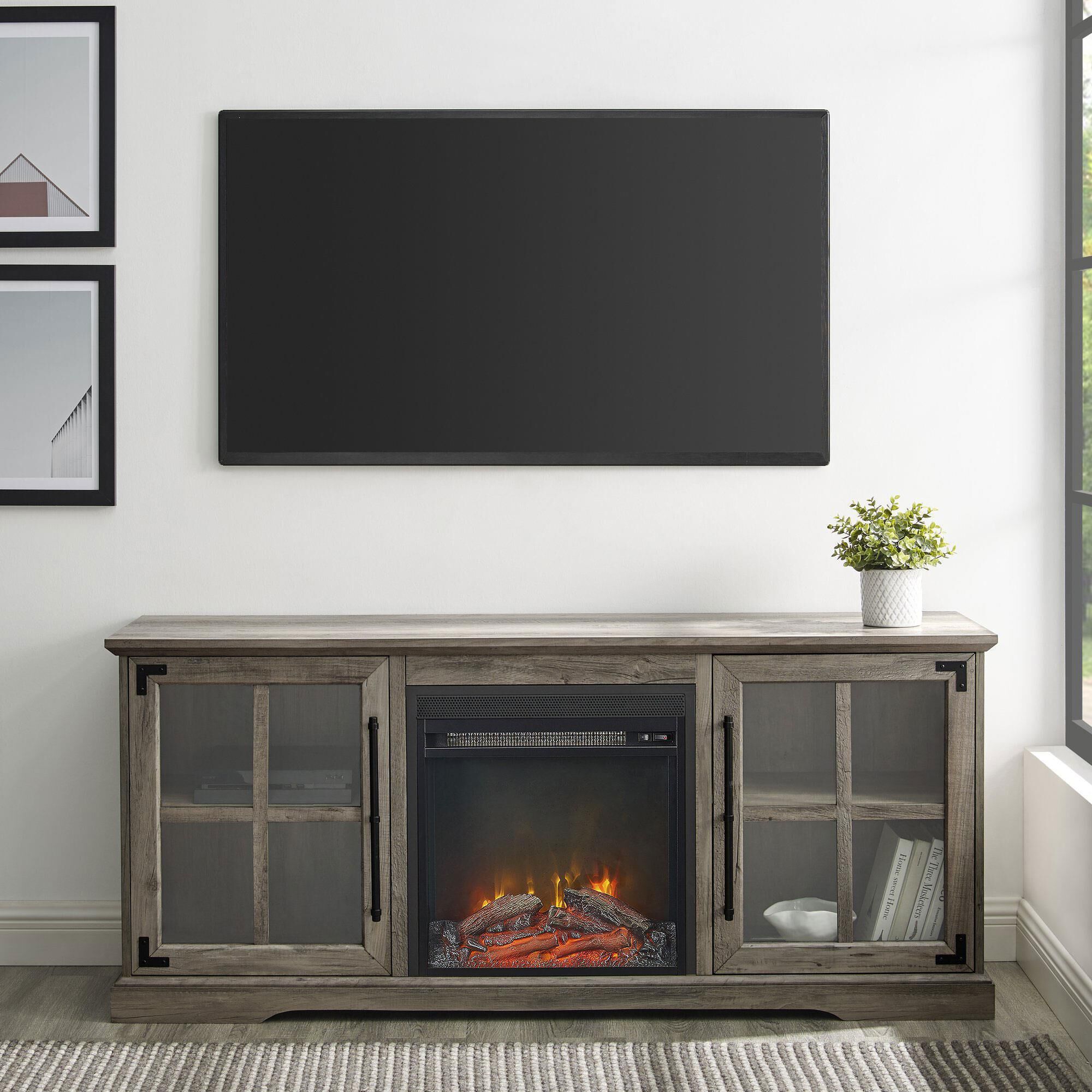 Abigail 60 cheap inch media fireplace
