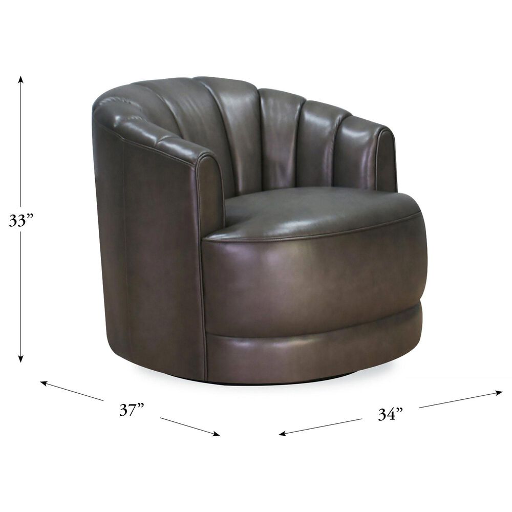 Hydeline Providence Swivel Chair in Ash Grey, , large