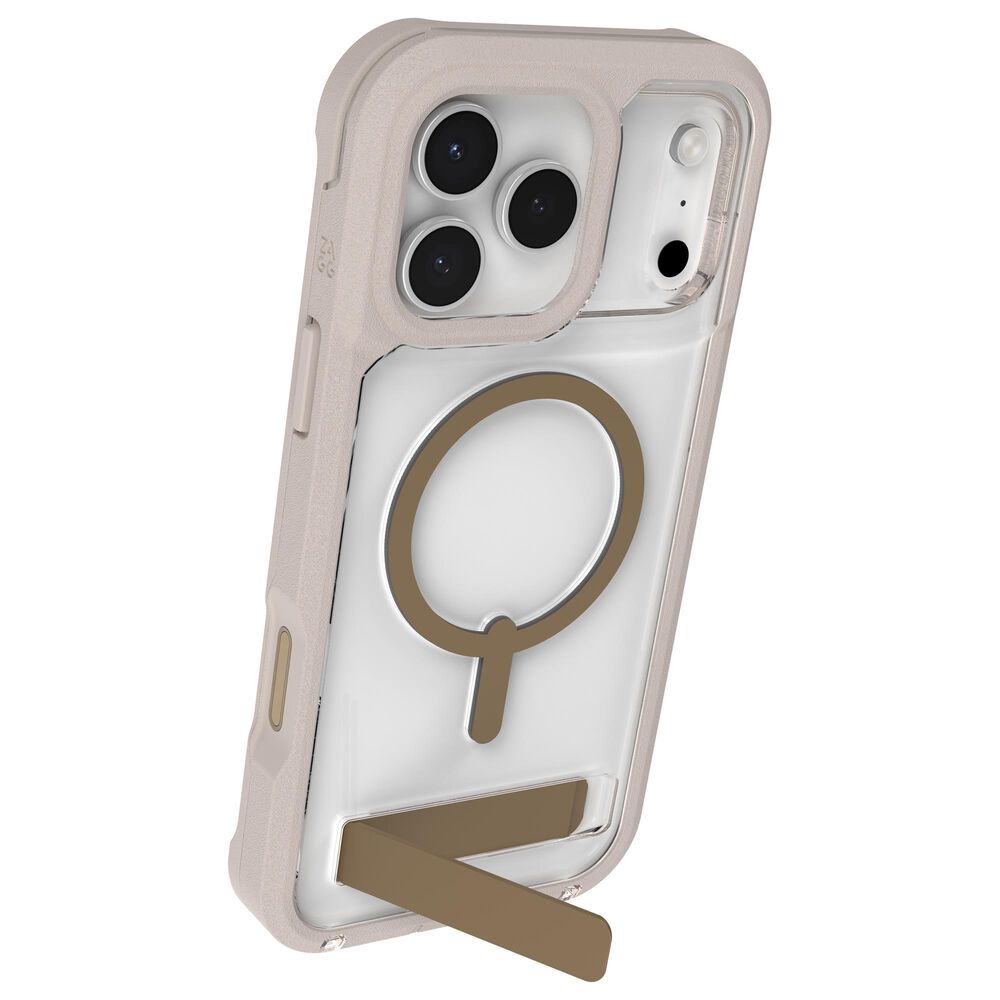 Zagg Rainier Snap MagSafe Case with Kickstand for Apple iPhone 17 Pro Max in Sandstone Beige, , large