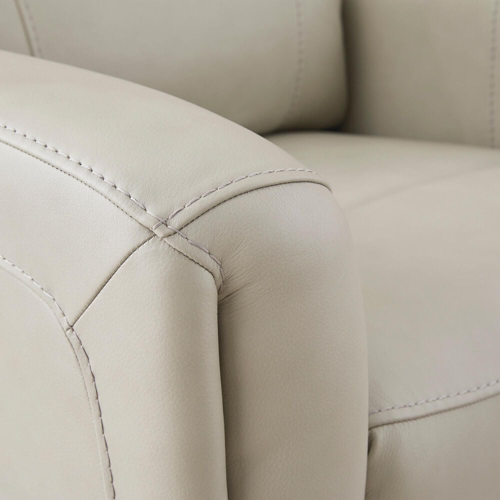 Kelsey Nosal Pincara Power Auto Glide Recliner with Adjustable Headrest in Bone, , large