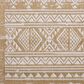 Loloi Easton Ivory and Wheat 5"3" x 7"6" Indoor/Outdoor Area Rug, , large