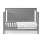 Oxford Baby Lazio 4-In-1 Convertible Crib in Dove Gray, , large