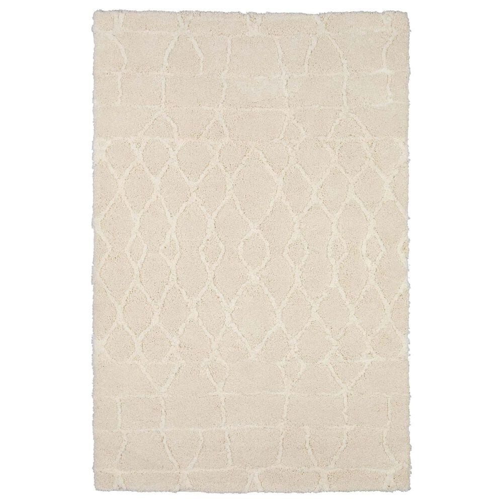 Dalyn Rug Company Marquee MQ1 8" x 10" Ivory Area Rug, , large