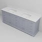 Lexora Home Dukes 84" Double Bathroom Vanity in Dark grey with 2 cm White Quartz Top and Rectangular Sinks, , large