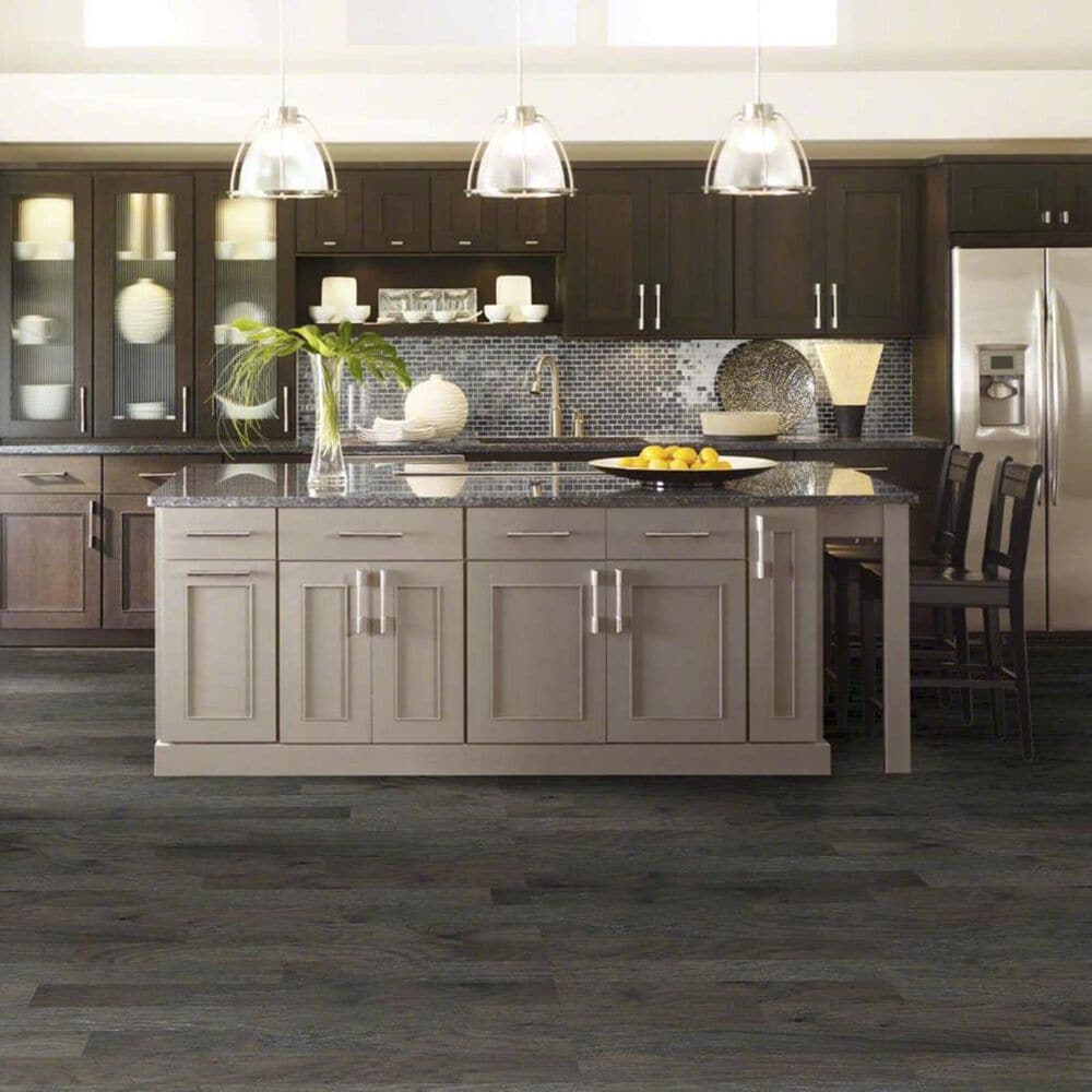 Shaw Fremont Slate Hickory Hand Scraped Hardwood, , large