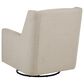 Coaster Sorrel Swivel Glider Arm Chair in Latte, , large