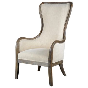 Southern Lighting Cleveland Accent Chair in French Linen, , large