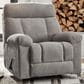Ashley Hoyne Park Manual Rocker Recliner in Smoke, , large