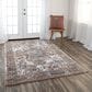 RIZZY Signature 8" x 10" Light Gray and Multicolor Area Rug, , large