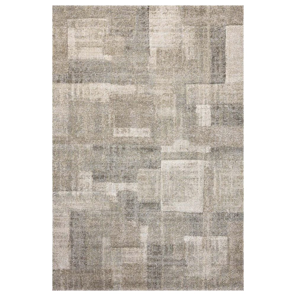 Loloi Silas 7"10" x 10" Natural and Pebble Area Rug, , large