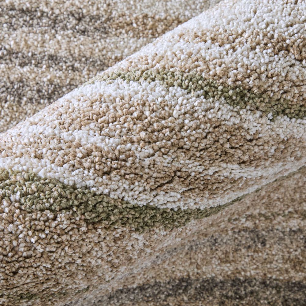 Feizy Richmond Gray and White 5&#39; x 7&#39;6&quot; Area Rug, , large