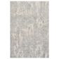 Nourison Exhale 5"3" x 7"3" Light Grey Area Rug, , large