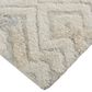 Feizy Anica 4" x 6" Ivory and Blue Area Rug, , large