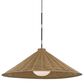 Troy Lighting Devlin 44" 1-Light Exterior Pendant in Bronze, , large