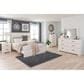 Ashley Stelsie 3 Piece Queen Bedroom Set in White, , large