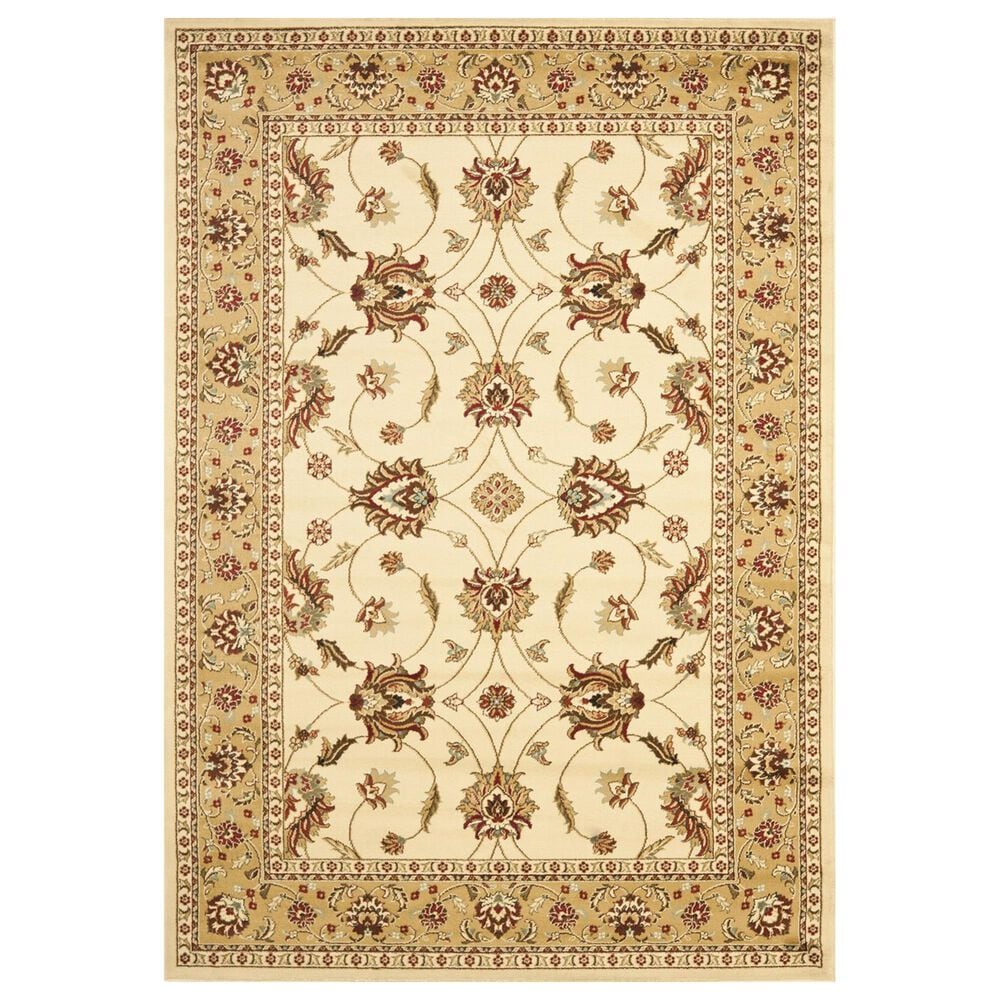 Safavieh Lyndhurst LNH553 5"3" x 7"6" Ivory and Beige Area Rug, , large