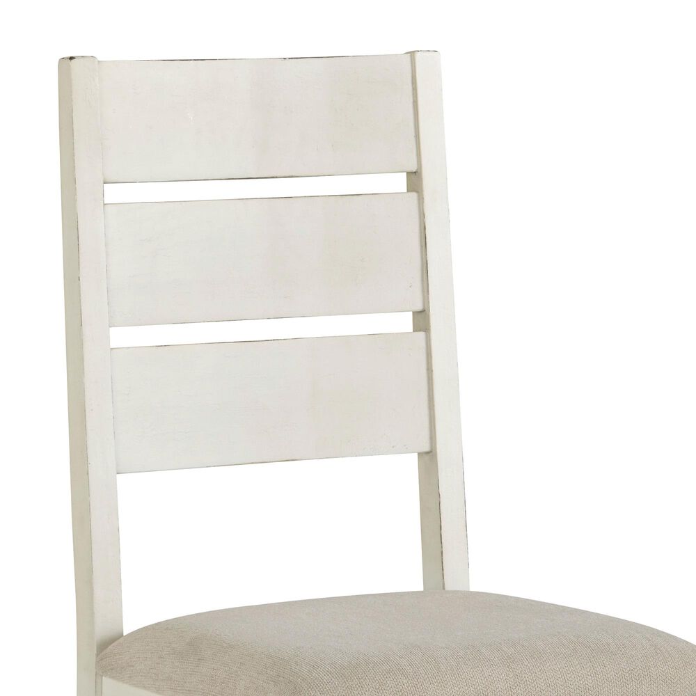 Signature Design by Ashley Grindleburg Dining Upholstered Side Chair in Antique White and Gray, , large