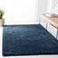Safavieh August Shag AUG200M 4" x 6" Navy Area Rug, , large