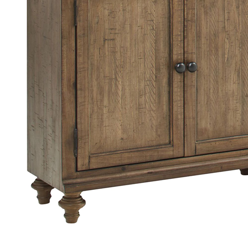 Riva Ridge Hensley Door Bookcase in Honey, , large