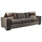 Massoud Manufacturing Modern Stationary Sofa in Drew Espresso, , large