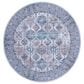Safavieh Serapi 6"7" Round Ivory and Rust Area Rug, , large