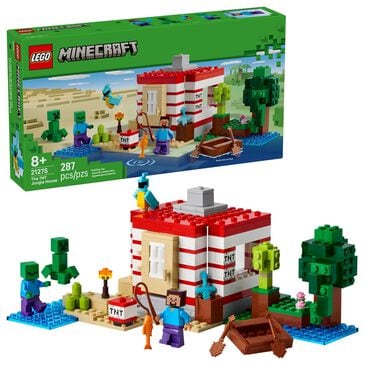 LEGO Minecraft The TNT Jungle House Building Set, , large
