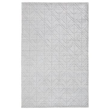 Feizy Redford 8847F 3"6" x 5"6" White and Silver Area Rug, , large