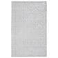 Feizy Redford 8847F 3"6" x 5"6" White and Silver Area Rug, , large