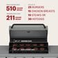 TYTUS Anaheim 4-Burner Gas Grill in Gunmetal Gray, , large
