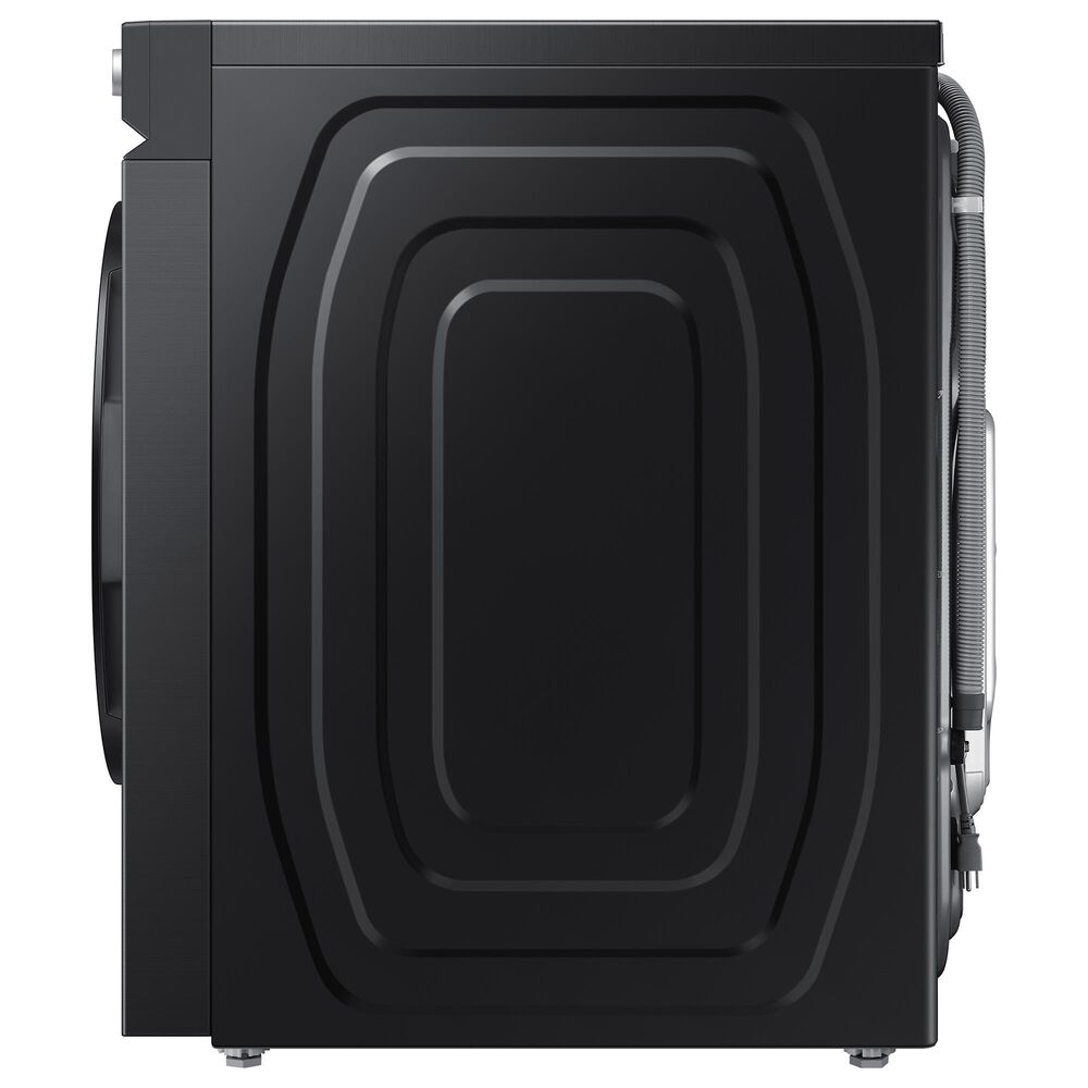 Samsung Bespoke 5.3 Cu. Ft. Front Load Washer and 7.6 Cu. Ft. Electric Dryer Laundry Pair with Stacking Kit in Brushed Black, , large