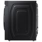 Samsung Bespoke 5.3 Cu. Ft. Front Load Washer and 7.6 Cu. Ft. Electric Dryer Laundry Pair with Stacking Kit in Brushed Black, , large