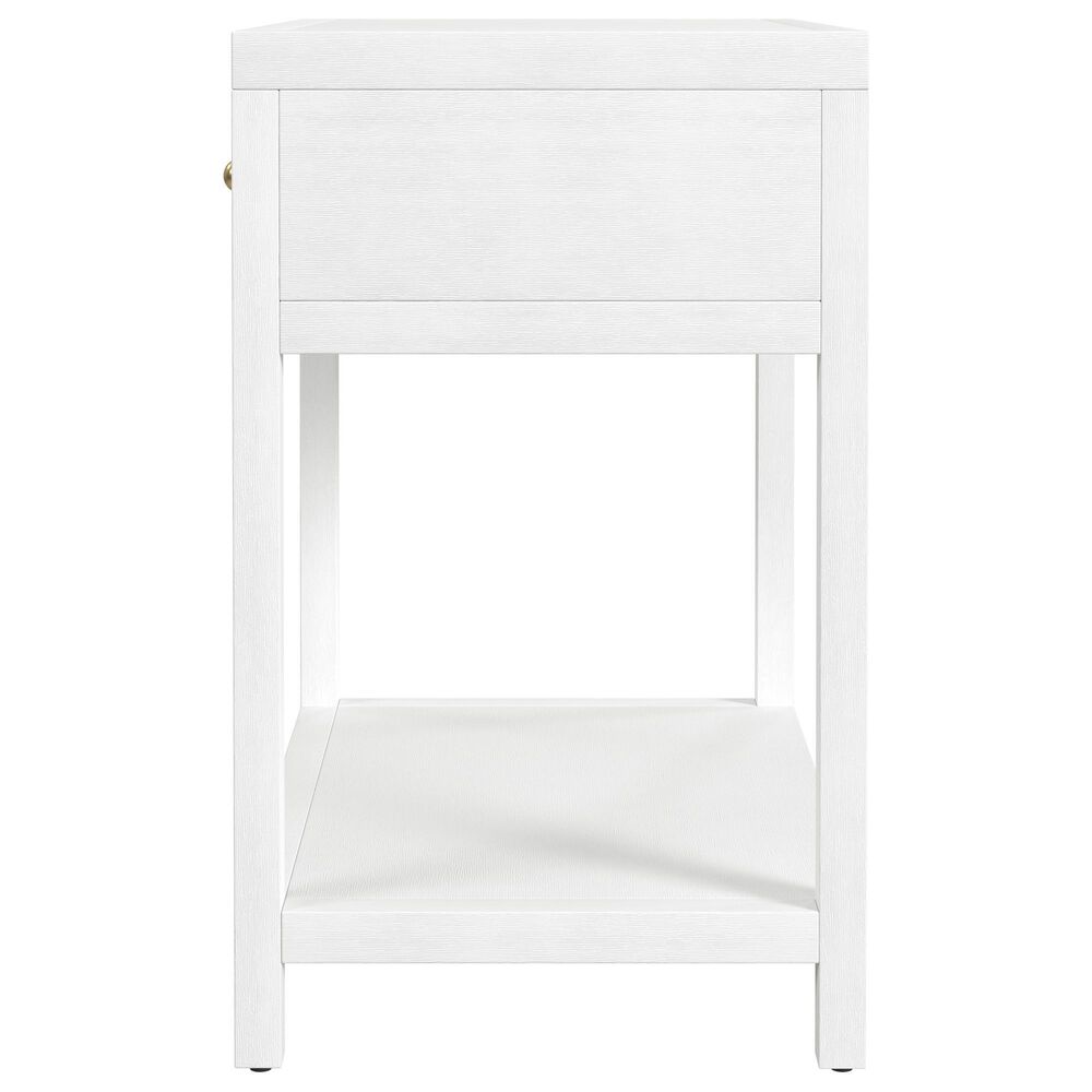 Butler Specialty Company Nora 1-Drawer 30" Nightstand in Textured White, , large