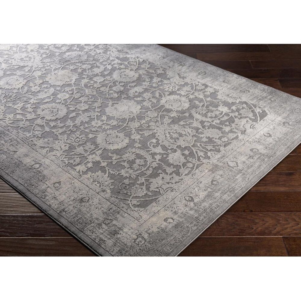 Surya Tibetan TBT-2309 6&#39;7&quot; x 9&#39;6&quot; Gray, Ivory and Taupe Area Rug, , large
