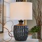 Ashley Ellisley Table Lamp in Matte Black, , large