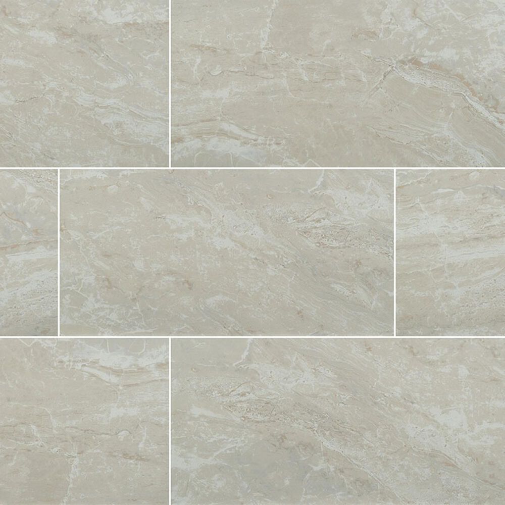 MS International Onyx Ivory 12" x 24" Polished Porcelain Tile, , large