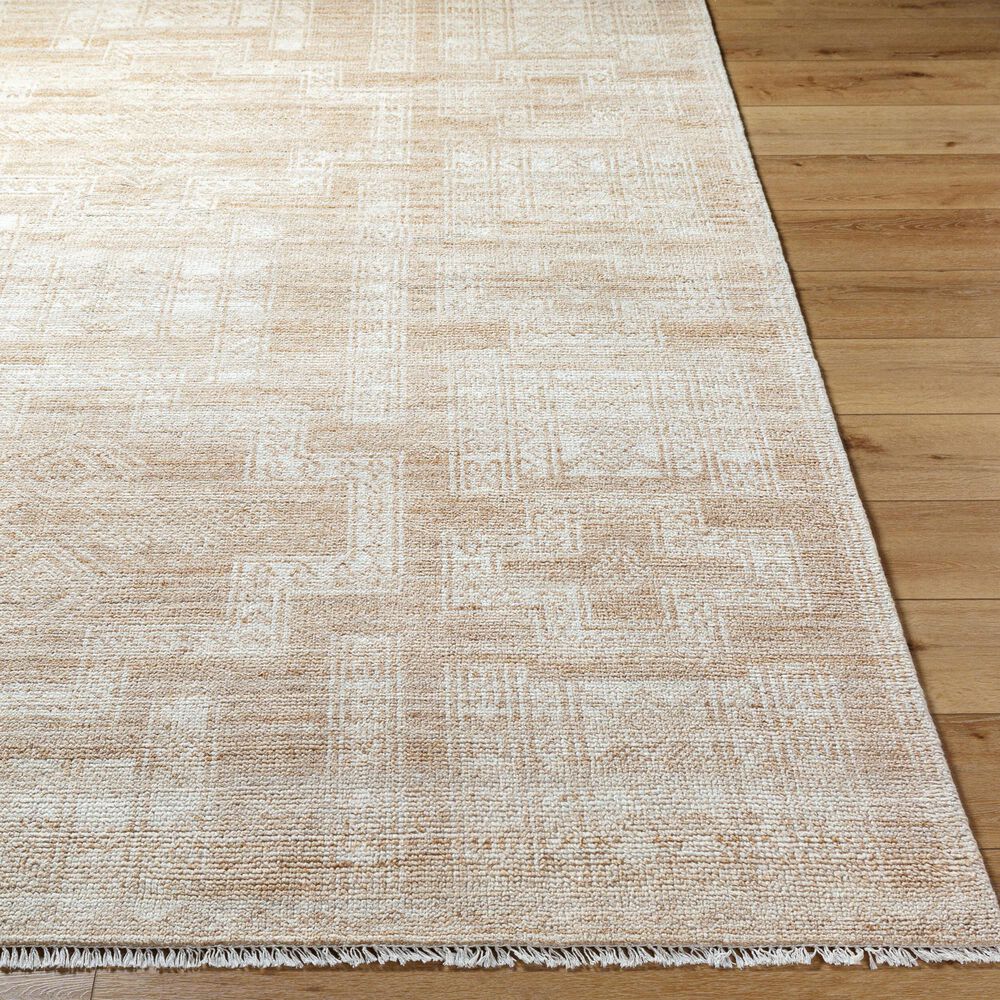 Surya Kunal Pearl and Natural 2&#39; x 3&#39; Area Rug, , large