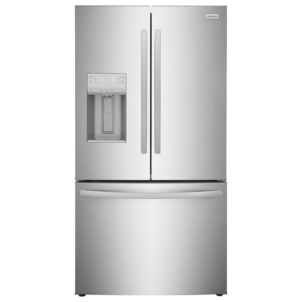 Frigidaire 4 PC Kitchen Package with 22.6 Cu. Ft. Counter-Depth French Door Refrigerator, 30&quot; Front Control Electric Range Ceramic with Top Convection, 1.8 Cu. Ft. OTR Microwave, and 24&quot; Built-In Dishwasher with DishSense and MaxDry, , large