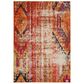 Safavieh Monaco MNC222H-5 5"1" x 7"7" Orange/Multi Area Rug, , large