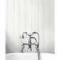 NextWall Wood Panel 216" x 20.5" Peel and Stick Wallpaper in Alabaster, , large