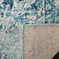 Safavieh Madison MAD152M 10" x 14" Ivory and Blue Area Rug, , large
