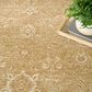 Nourison Moonlit Taupe 12" x 15" Area Rug, , large