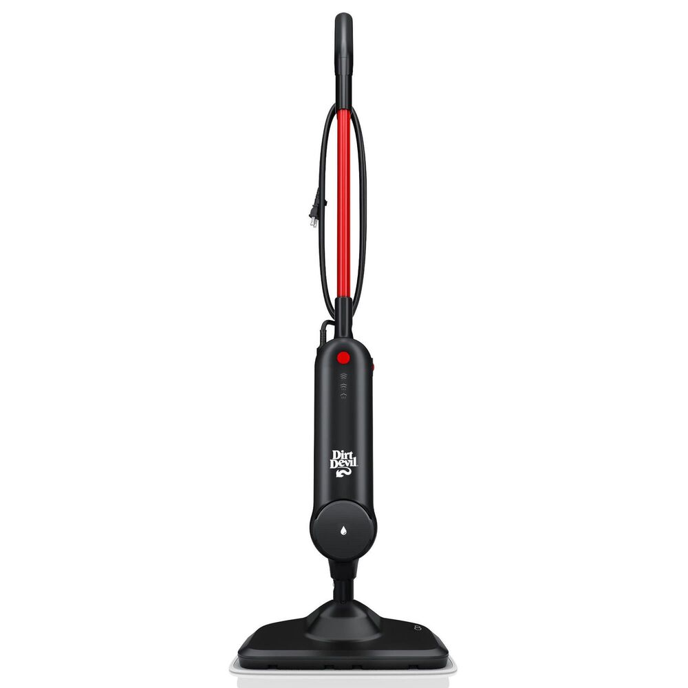 Dirt Devil Corded Steam Mop for Sealed Hard Floors in Black, , large