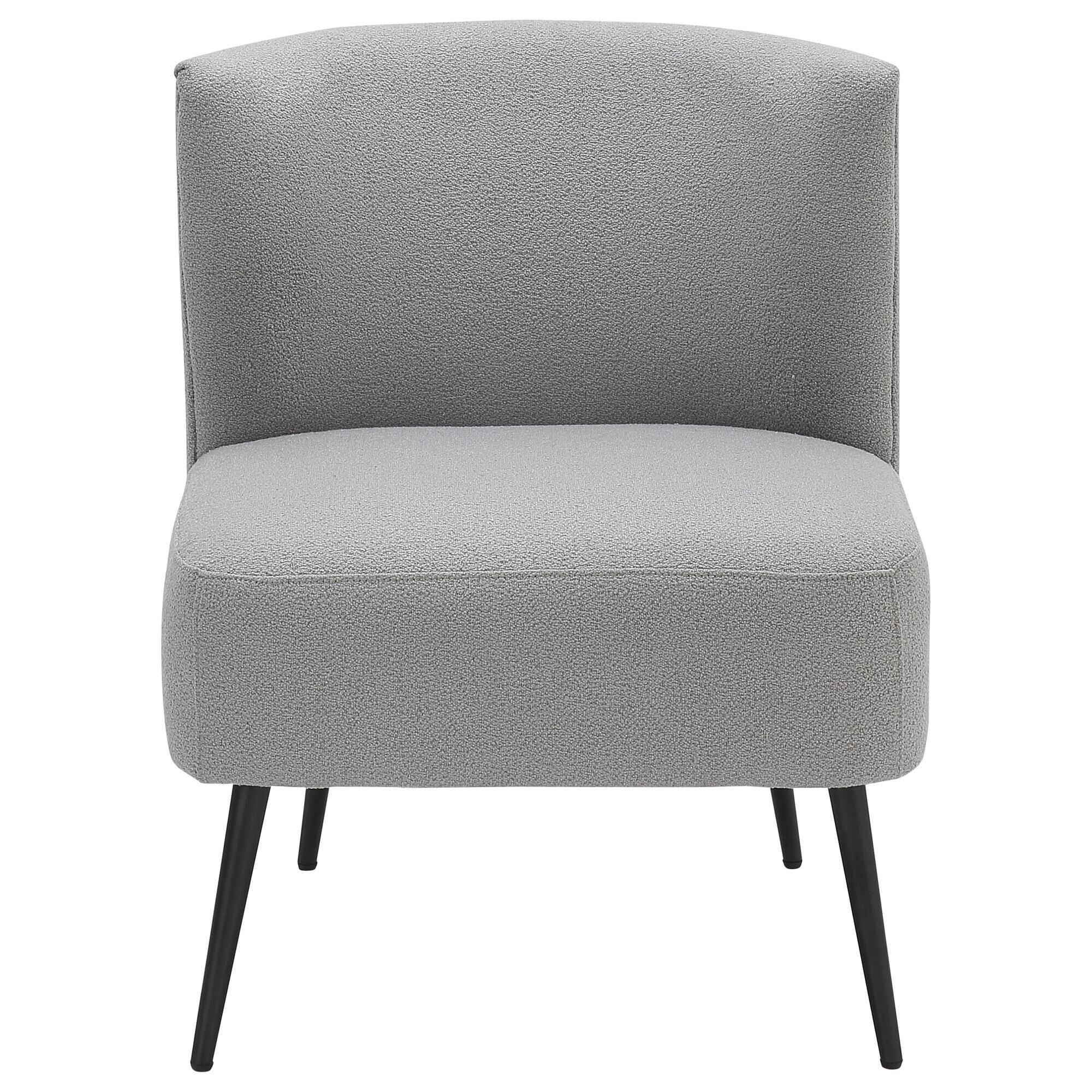 Grey slipper chair sales