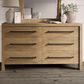 Shannon Hills Davie 6-Drawer Dressers in Pale Oak, , large