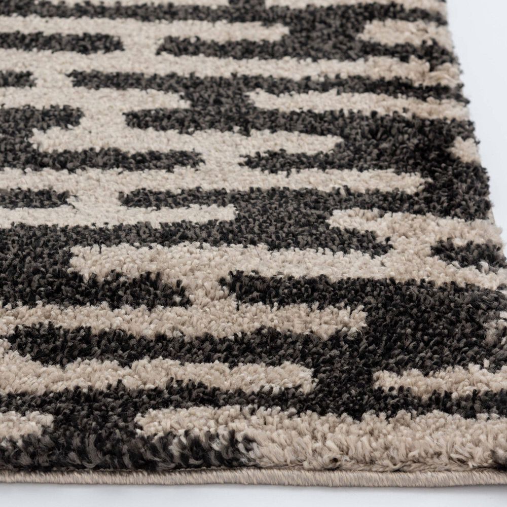 Central Oriental Tulsa Gordie 5&#39; x 7&#39;3&quot; Iron and Nickel Area Rug, , large