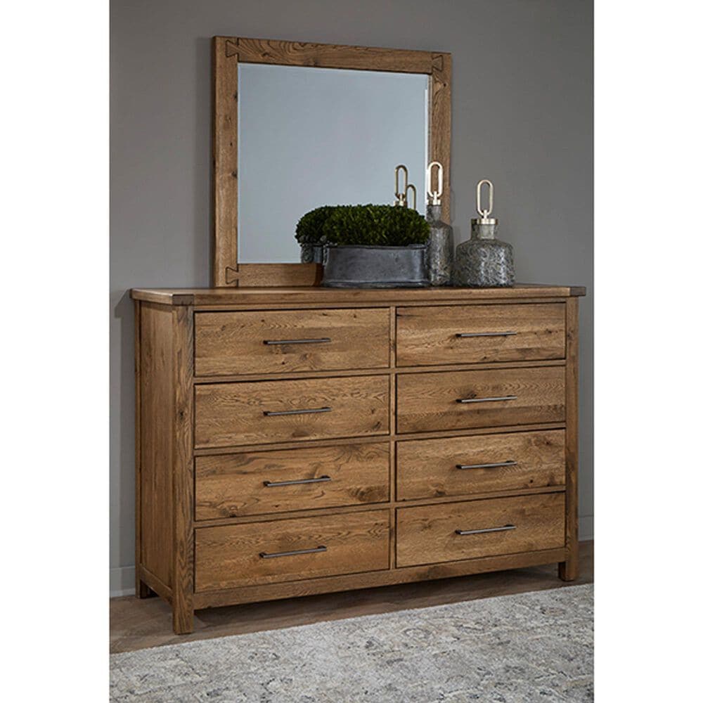 Viceray Collections Dovetail Landscape Mirror in Natural, , large