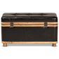 Baxton Studio Gendry Storage Ottoman in Dark Brown, , large